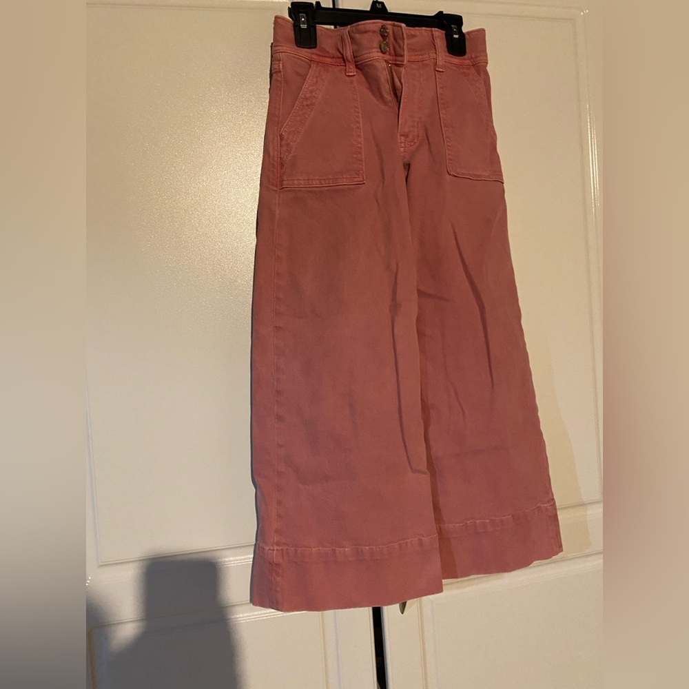 Kid's Gap wide leg Pink Jeans
